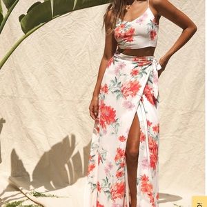 Lulus bloom with a view 2 pieces